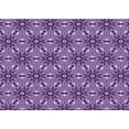 thumbnail image 1 of Ahgly Company Machine Washable Indoor Rectangle Transitional Purple Iris Purple Area Rugs, 4' x 6', 1 of 7