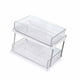 thumbnail image 1 of Organizador de escritorio con cajón transparente desmontable para escritorio, gabinete, oficina dos capas, 1 of 9