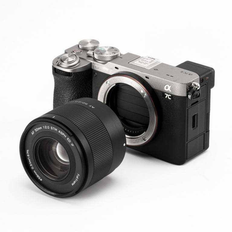 VILTROX 50mm F2.0 FEマウントソニーE用AF 50mm F2レンズ、ソニーEマウントカメラA7C A7ll A7RlI A7SIII A7III A7RIII A7IV A7RIV A9 A1 VILTROX 50mm F2.0 FE-Mount, AF 50mm F2 Lens forSony E, Full Frame