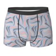 thumbnail image 6 of Men's Boxer Briefs, colorful abstractly striped Soft Comfy Mens Underwear Boxer Briefs Breathable With Widen Waist, 6 of 7