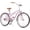 Pink, variant on ACEGER 26 inch woman cruiser bike single speed bicycle, Pink
