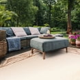 thumbnail image 3 of SAFAVIEH Courtyard Micah Floral Indoor/Outdoor Area Rug, Natural/Brown, 5'3" x 7'7", 3 of 9