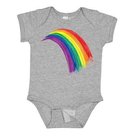 

Inktastic Pride Rainbow Paint in Oils Gift Baby Boy or Baby Girl Bodysuit