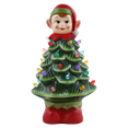 thumbnail image 2 of Mr. Christmas 15-Inch Ceramic Elf Christmas Decorative Figurine, 2 of 5