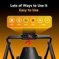 thumbnail image 2 of Walking Pad with 13% Incline & Handle, Foldable Treadmill for Home, Under Desk Treadmill with APP Control, LED Display and 300 lbs Capacity, 2 of 7