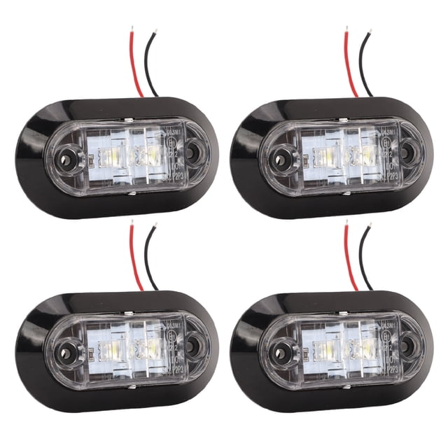 Indicateurs de Marqueur Latéral, 4 Pcs Marqueur Latéral Lumières de Marche RV Liquidation RV Performance Inégalée