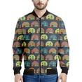 thumbnail image 5 of Chaqueta con cremallera para acampar con dibujos animados para hombres y niños, abrigo con estampado 3D, chaquetas casuales con cremallera para la calle, sudadera tipo bombardero para primavera y otoñ, 5 of 5