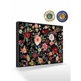 thumbnail image 2 of Watercolor Flowers Wall Art for Living Room,Canvas Picture Wall Decor for Bathroom Bedroom,Farmhouse Floral Vintage Black Painting Artwork for Office Kitchen Hallway Dining Room Home Decor 20"x24", 2 of 8