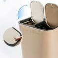thumbnail image 4 of Decodeary Maintain Clutter-free Space With Versatile And Lightweight Trash Can White 29X21X33CM, 4 of 6
