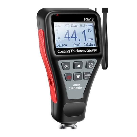 Car Paint Thickness Gauge Set Digital Led Screen Thickness Tester Meter 1500Um FE/NFE Paint Measure Tools ,High Precision