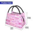 thumbnail image 2 of Rocae Best Mom ever for Insulated Lunch Bag for Women Men,Large Lunch Box for for Work/Office/Picnic/Travel, 2 of 6