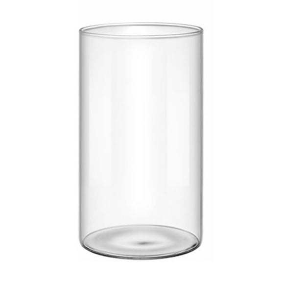 lanema Contemporary Glass Candle Stand Glass Cylinders Vase Glass Candle Holder Create Uniques Setting for Bedroom Office