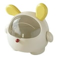 thumbnail image 1 of ​Piwvid Cute Animal-Design Desktop Trash Can with Lid | Mini Plastic Tabletop Dustbin for Home, Office, Dorm | Portable Waste Bin for Snacks, Cosmetics & Small Trash, 1 of 9