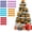 All Color, variant on KOYPTL Christmas Decorations 36 Pack Ribbon Christmas Bows 5.5cm Mini Small Christmas Tree Hanging Ornaments Home Decor for Wreath Garland Gift Wrapping Crafts Wedding Party Red