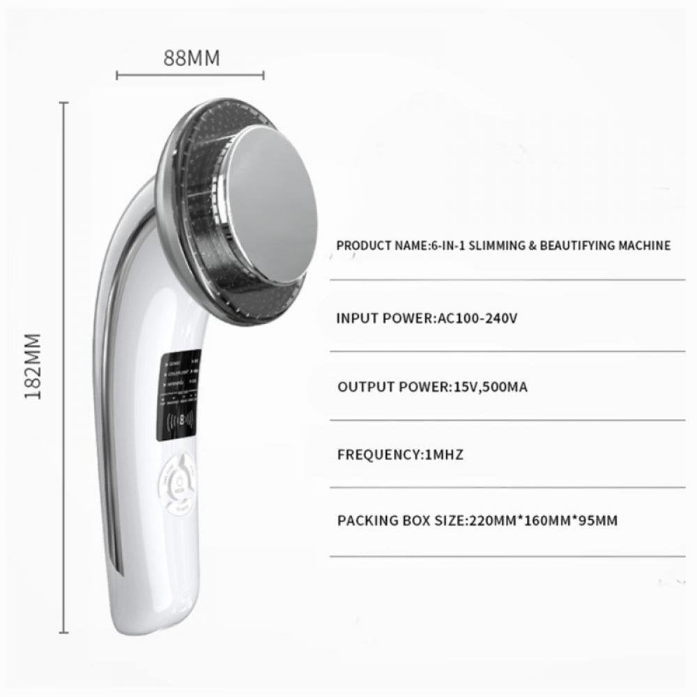 SDOTXA Six-in-one Ultrasonic Slimming Device LED Color Light Massage Device