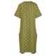 thumbnail image 5 of Belleza atemporal: Vestido de mujer con bolsillos sueltos, estampado de flores vintage en verde oscuro y rojo, vestido de playa, vestido de manga larga, 5 of 7