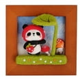 thumbnail image 4 of Needle Felting Starter Kit,  Wool DIY Making Material Animal Plush Doll Needle Felting Kit  For Handmade 214# Strawberry Panda, 4 of 8