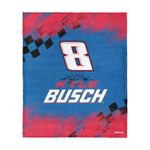 The Northwest Group Kyle Busch Silk Touch Throw Blanket
