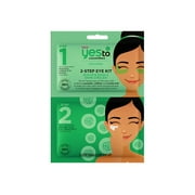 Yes To Cucumbers 2-Step Eye Kit Buh-Bye Bags & Dark Circles, 2 Count, 0.25 oz
