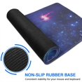 thumbnail image 6 of Blue Starry Sky&nbsp;mousepad Gamingwaterproofwashable&nbsp;for Office Home Work Gaminggaming Mouse PadRubber Base Mousepad with Stitched Edges 31.5x11.8inches, 6 of 7