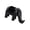 Black, variant on Lynono Geometric Elephant Phone Stand And Pen Stand Multifunctional Resin Pen Container For Home Office Desk Organization