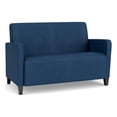 thumbnail image 1 of Lesro Ravenna Reception Loveseat in Blue, 1 of 5