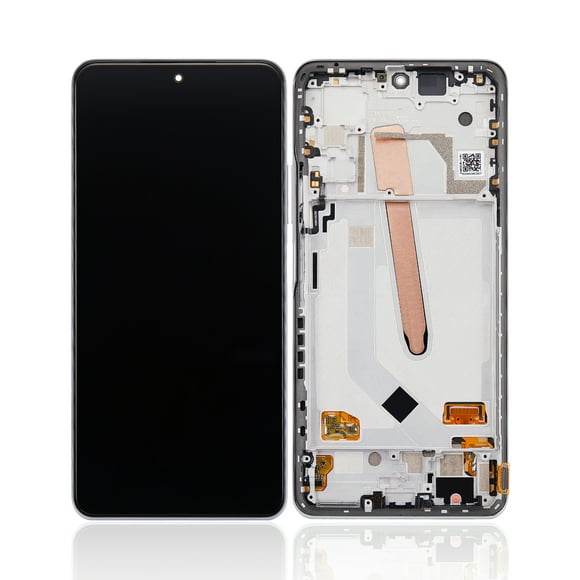 Esource Parts Xiaomi Poco F3 OLED Assembly With Frame Arctic White Refurbished