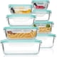 thumbnail image 1 of Vtopmart Juego de Recipientes de Vidrio Herm&eacute;ticos, Meal Prep, Almacenamiento de Alimentos Con Tapa Herm&eacute;tica, para microondas, congelador y lavavajillas, sin BPA (8pack-Verde), 1 of 7