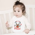 thumbnail image 6 of Edvintorg Newborn Baby Boys Girls Romper Long Sleeve Solid Hooded Collar Romper Bodysuit Jumpsuit with Buttons Warm Winter Coat Outfits, 6 of 6