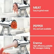Commercial Meat Grinder Mincer Stuffer Manual Sausage Filler Sauce Maker Machine for Meats and Sausages