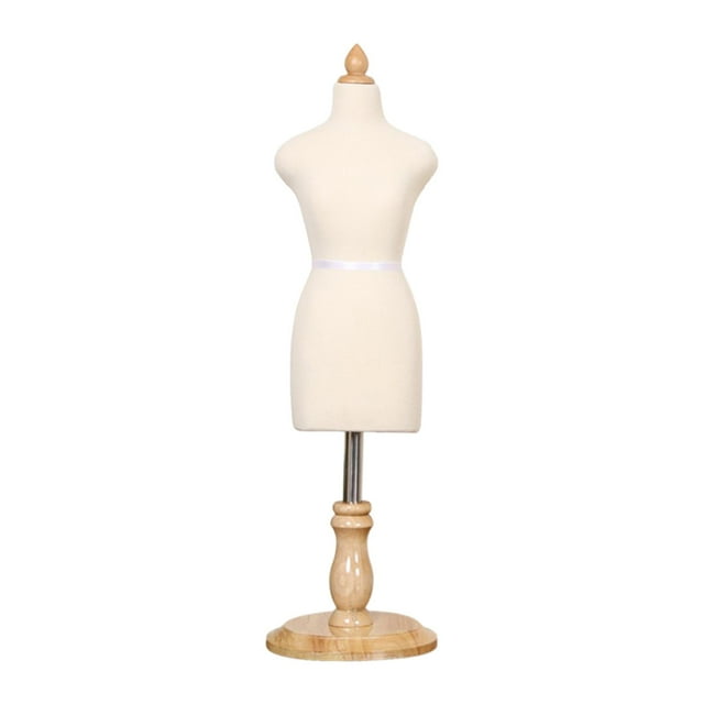 HILABEE Mini Form Mannequin Tailor Mannequin Stand for Display Mini Dress Form B Women 33.5cm