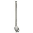 thumbnail image 2 of TOMSHOO Spork à Long Manche en Titane, Extérieur, Portable, Fini Mat, Spork de Table, Couverts, Camping, Randonnée, Pique-Nique, 2 of 7