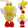 thumbnail image 3 of Mario Bros Luigi Princess Peach Daisy Lemmy Larry Bowser Jr. Iggy Koopa Troopa Plush Toys Waluigi Wendy Nabbit Peluche Doll, 3 of 5