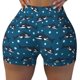 thumbnail image 2 of Fotbe Cute Shark Shorts Sin Costuras – Shorts Deportivos de Cintura Alta para Mujer, Elásticos para Gimnasio, Yoga, Running o Ciclismo-Medium, 2 of 8