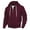 Wine, variant on Zylanna Men's Hooded Sweatshirts with Pockets, Solid Color Casual Half-Zip Fleece Lined Sport Hoodies Pullover for Men Navy