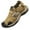 Khaki, variant on YODETEY Non Slip Shoes,Outdoor Men'S Leather Non-Slip Anti-Kick and Anti-Collision Beach Sandals