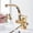 Gold, variant on Kitchen Sink Faucet for Bar Farmhouse Commercial, Gold Faucet, Stainless Steel Pull Out Kitchen Faucets, Rotatable Mixer, Deck Mounted Water Sink Taps