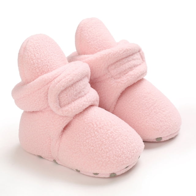 Zapatos de calcetín de cuna para recién nacidos, cálidos, de invierno