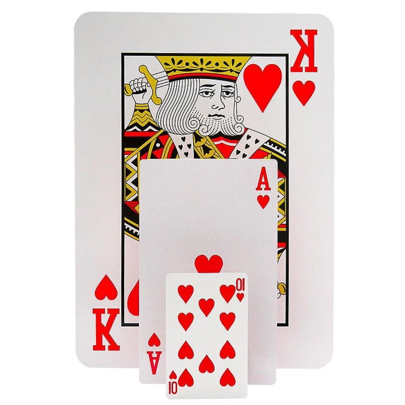Extra Large Oversized Playing Cards Big Cards Huge Large A4 Poker Four 