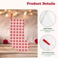 thumbnail image 4 of Vsdgher Checkered Christmas With Snowflakes Christmas Stockings 18 inch Large Kids Stocking Bags Hanging Socks for Christmas Decor Decorations, 4 of 7