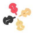 thumbnail image 4 of STRANDCHIC 4Pcs Practical Rubber Violin Mutes Assorted Colors Volume Reducers for Practice, 4 of 6