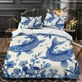 thumbnail image 3 of Home Bedding Set Fish Shell Comforter Cover Set Teen Adult Creative Seafloor Bedspreads,King (90"x104"), 3 of 5