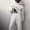White, variant on cllios Women Jogger Outfit Matching Sweatsuits Long Sleeve Hooded Sweatshirt and Sweatpants 2 Piece Sports Sets Tracksuit Women Clothes