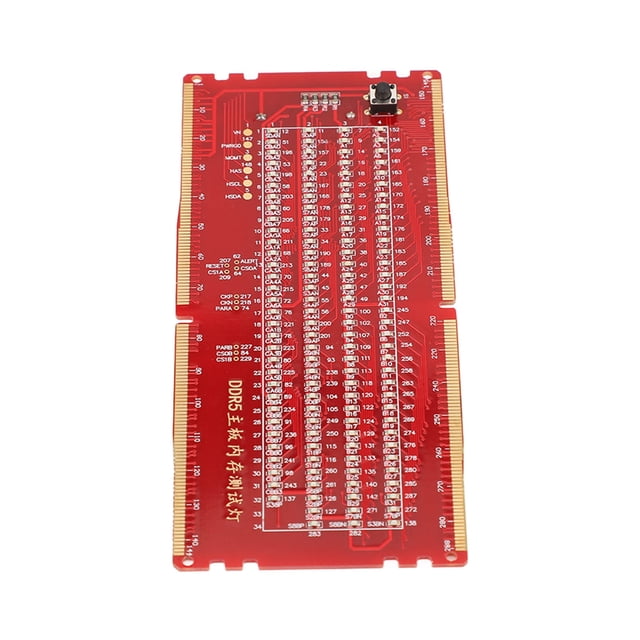 Probador de ranuras de memoria RAM, ranura de memoria RAM DDR5, probador de ranura de memoria RAM DD, tarjeta de prueba de memoria de escritorio DD, rendimiento sólido