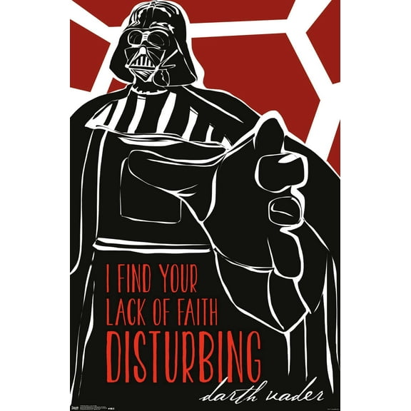 Star Wars: Saga - Lack of Faith Wall Poster, 22.375" x 34"
