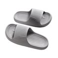 thumbnail image 3 of ibiyuan Slippers for Men Indoor Black Slides for Women Non Open Toe Sandals Women Dressy Quick Dry Shower Shoes for Bathroom Indoor Outdoor Beach, 3 of 4