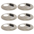 thumbnail image 1 of Dsseng 6 Pcs Disque d'Entrée de Ruche Barrières d'Entrée Outil Équipement Argent, 1 of 8