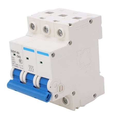 Overload Protection Switch, 3P Miniature Circuit Breaker Bistable ...