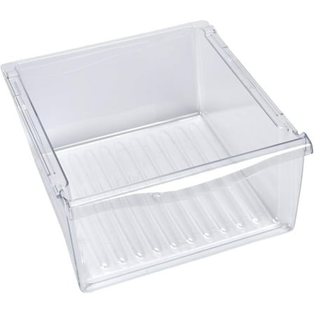 Whirlpool WP67002633 Genuine OEM SxS Refrigerator Crisper Drawer Replacement Part - Replaces 12530501, 12530505, 12530505N, and more