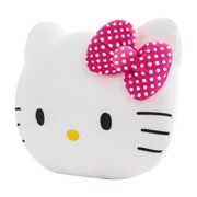 Hello Kitty Polka Dot Pretty Soft Small Cloud Pillow, Ultra Soft Plush Character Pillow for Kids Entertainment